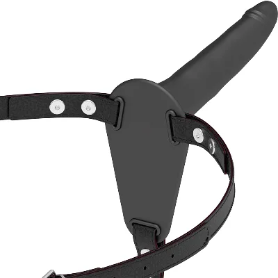 FETISH SUBMISSIVE HARNESS - SILICONE NERO 15 CM