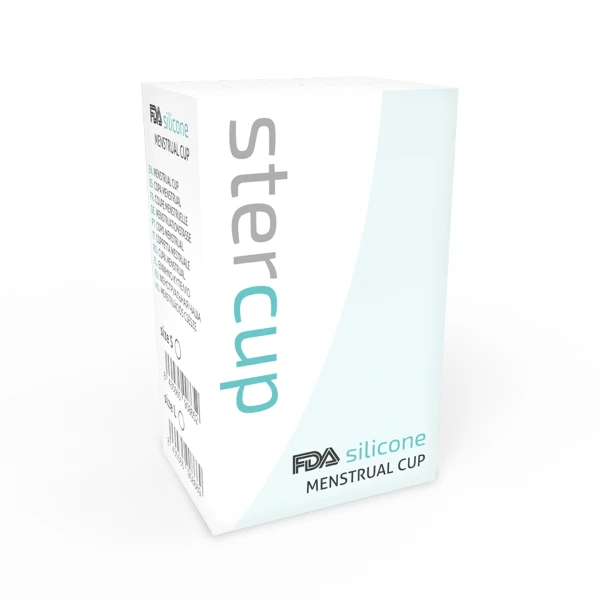 STERCUP - COPPA MESTRUALE IN SILICONE FDA LILLA - TAGLIA S