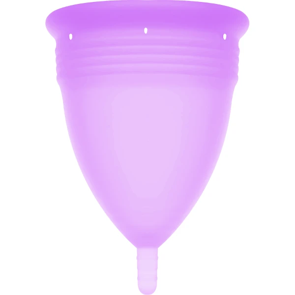 STERCUP - COPPA MESTRUALE IN SILICONE FDA LILLA - TAGLIA S