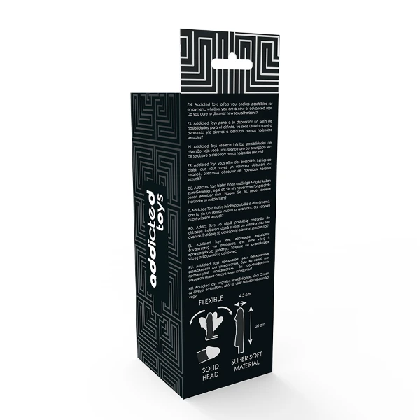 ADDICTED TOYS - ESTENSIONE DONG TRASPARENTE