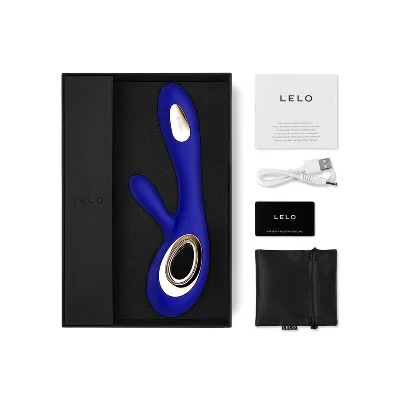 LELO - VIBRATORE SORAYA WAVE CONIGLIO BLU NOTTE