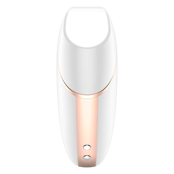 SATISFYER - STIMOLATORE E VIBRATORE TRIANGOLO LOVE BIANCO
