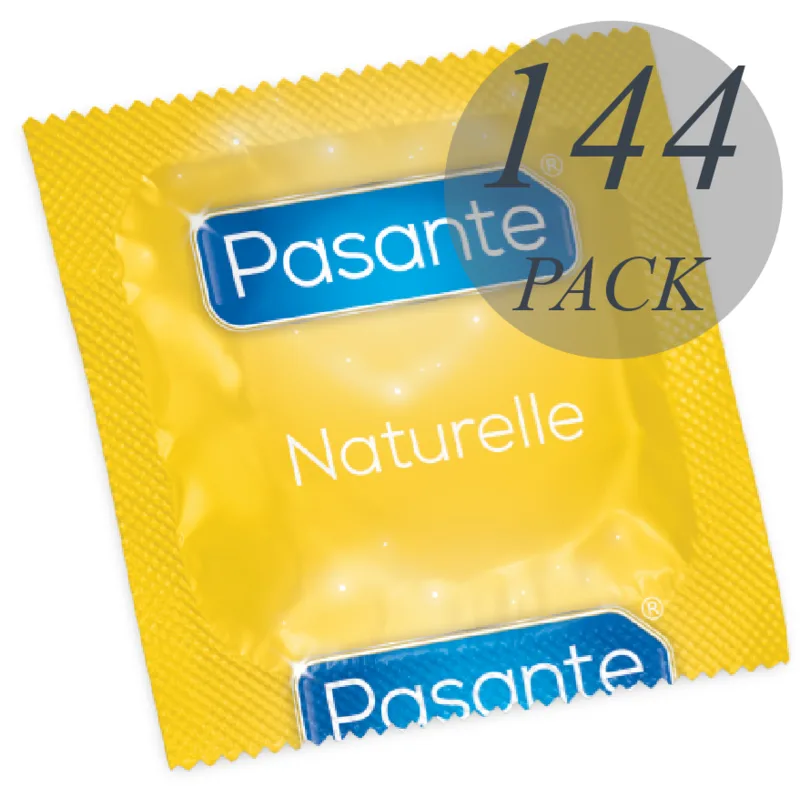 PASANTE - PRESERVATIVOS GAMA NATURELLE 144 UNIDADES