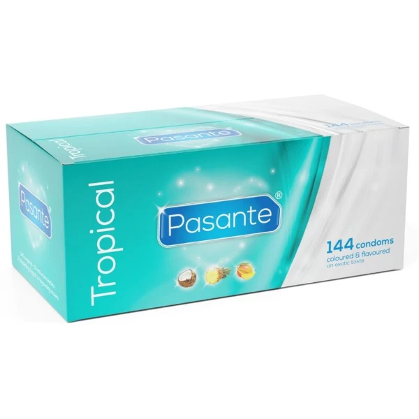 PASANTE - PRESERVATIVI SAPORI TROPICALI 144 UNIT