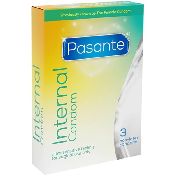 PASANTE - PRESERVATIVO INTERNO SENZA LATTICE 3 UNITÀ
