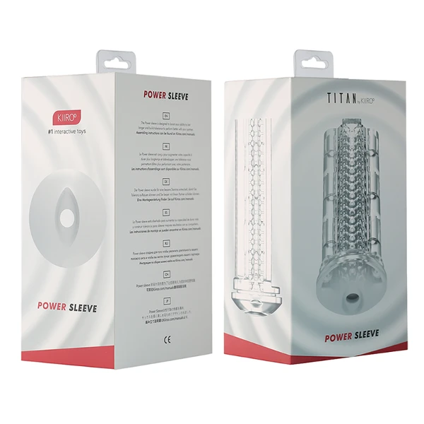 KIIROO - COPERTURA MASTURBATORE TITAN POTENZA + PRESTAZIONI