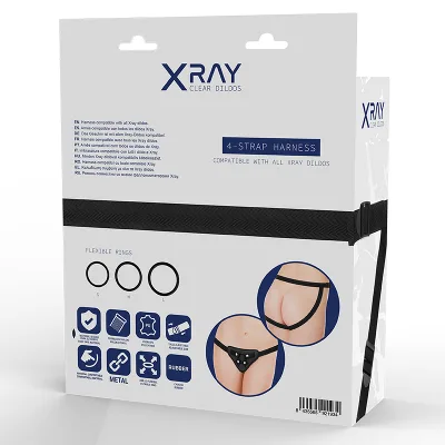 X RAY - IMBRAGATURA CON ANELLI IN SILICONE