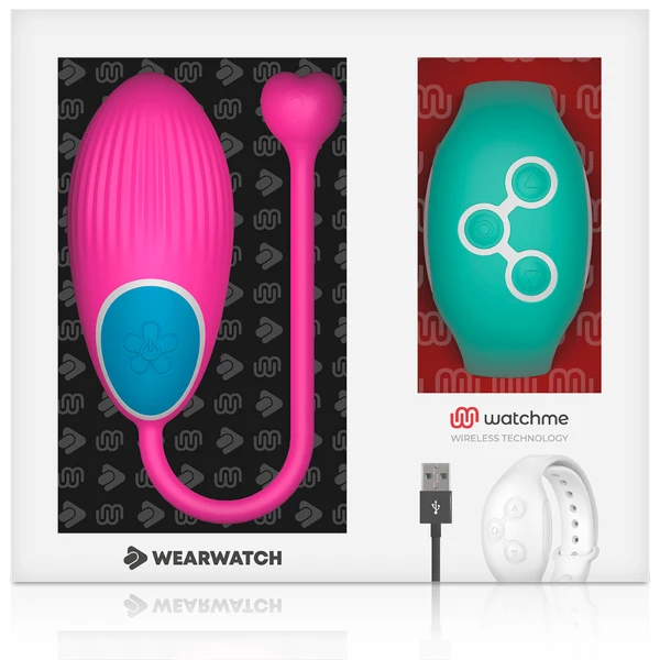 WEARWATCH - TECNOLOGIA WATCHME TELECOMANDO UOVO FUCSIA / ACQUA DI MARE