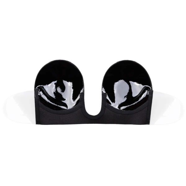 BYE-BRA - REGGISENO SENZA MANIGLIE EN U NERO COPPA E