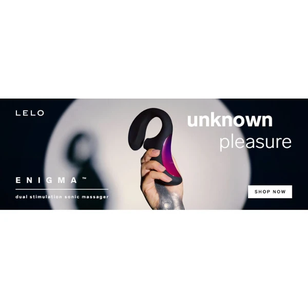 LELO - MASSAGGIATORE STIMOLAZIONE DOPPIA ASPIRAZIONE ENIGMA NERO
