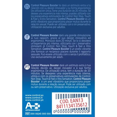 CONTROL - ANELLO VIBRATORE PLEASURE BOOSTER