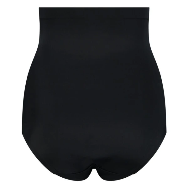 BYE-BRA - FAJA SENZA CUCITURE STILE PANTIES NERO MISURARE XL