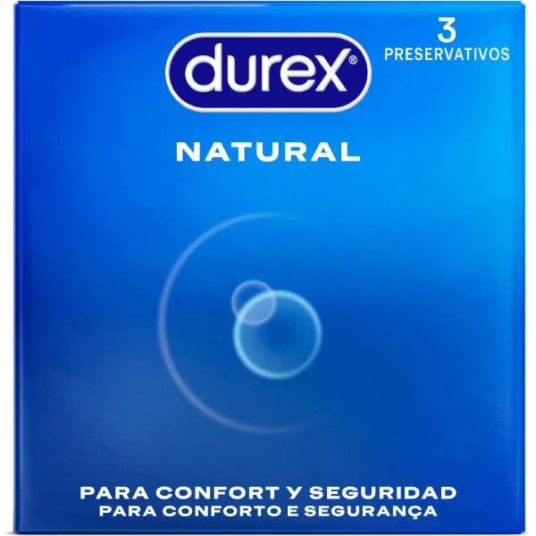 DUREX - PRESERVATIVI NATURALI 3 UNITÀ