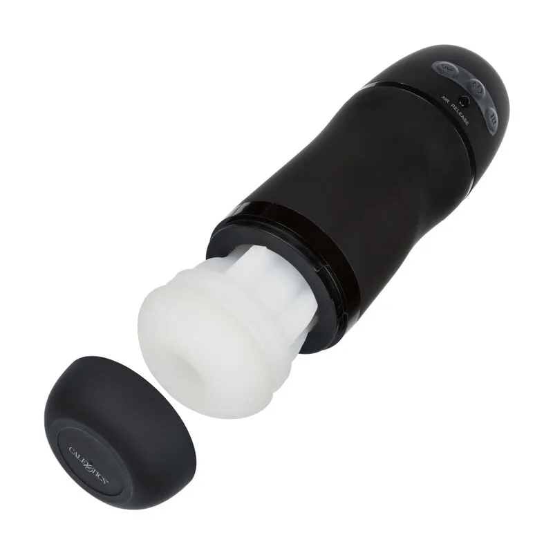 CALEXOTICS - OPTIMUM POWER MASTURBADOR CON VIBRACIÓN Y SUCCIONADOR