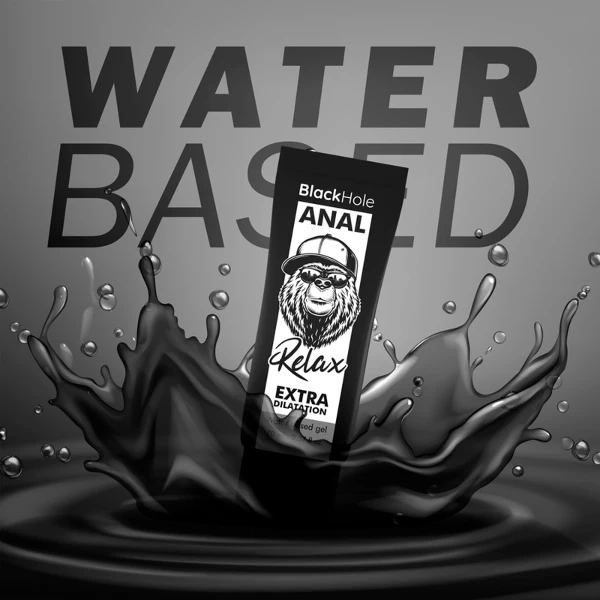 BLACK HOLE - GEL DILATANTE ANALE A BASE D'ACQUA 70 ML