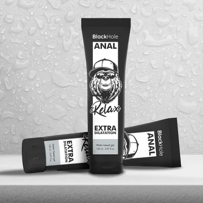 BLACK HOLE - GEL A BASE D'ACQUA DILATAZIONE ANALE 150 ML