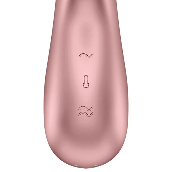 SATISFYER - VIBRATORE HOT LOVER ROSA & BEIGE