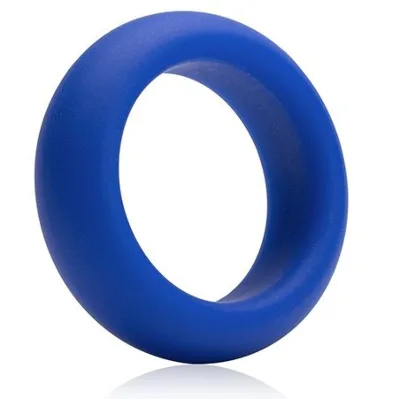 JE JOUE - ANELLO IN SILICONE BLU STRANGOLAMENTO MINIMO