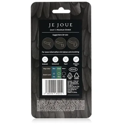 JE JOUE - ANELLO PER IL CAZZO IN SILICONE MASSIMA ELASTICIT - NERO