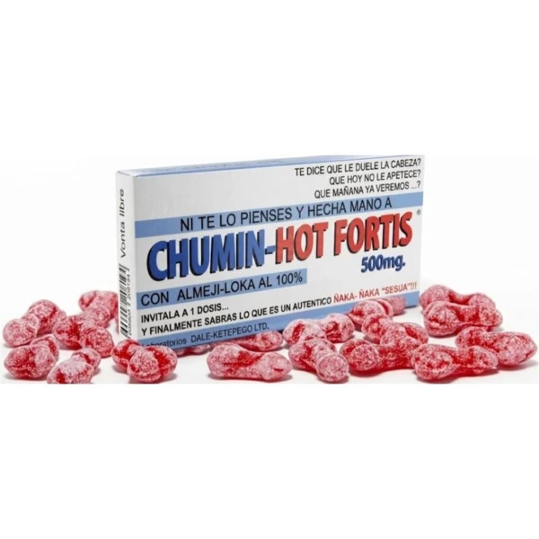 DIABLO GOLOSO - SCATOLA DI CARAMELLE FORTIS CHUMIN-HOT