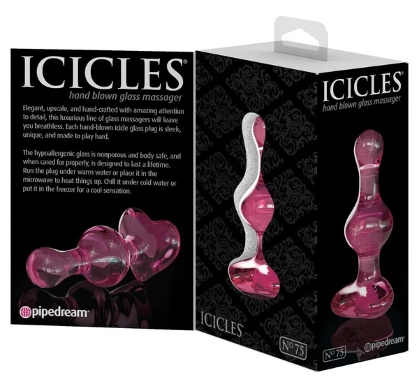 ICICLES - N. 75 DILDO VIDRIO