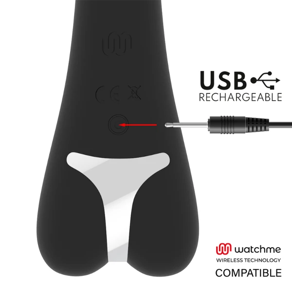 BRILLY GLAM - RYAN VIBRATORE + TELECOMANDO WATCHME