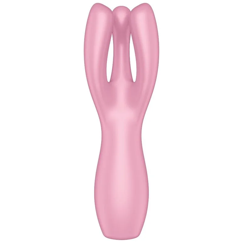 SATISFYER - THREESOME 3 VIBRADOR ROSA