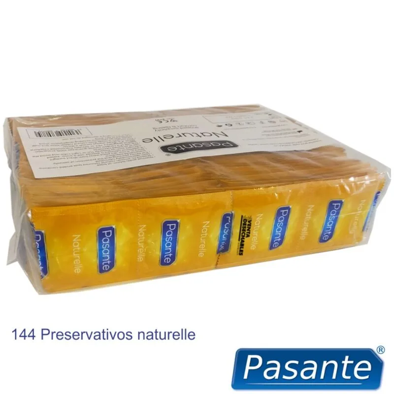 PASANTE - PRESERVATIVOS NATURELLE BOLSA 144 UNIDADES (BOLSA)