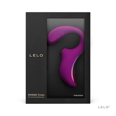 LELO - ENIGMA CRUISE MASSAGGIATORE SONICO A DOPPIA STIMOLAZIONE DEEP ROSE