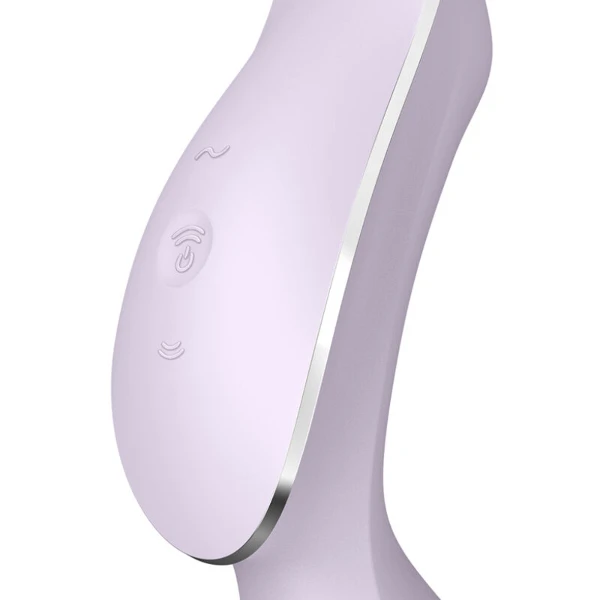SATISFYER - VIBRATORE CURVY TRINITY 2 AIR PULSE VIOLA