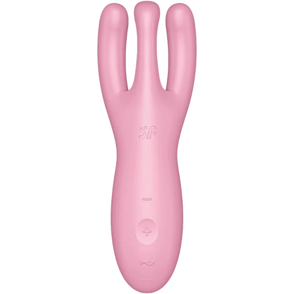 SATISFYER - APP THREESOME 4 VIBRATORE ROSA