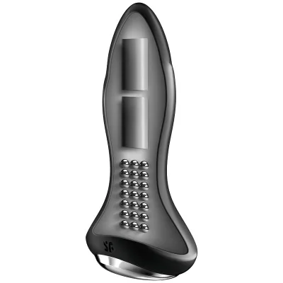SATISFYER - ROTATOR PLUG 1+ APP VIBRANTE PLUG NERO