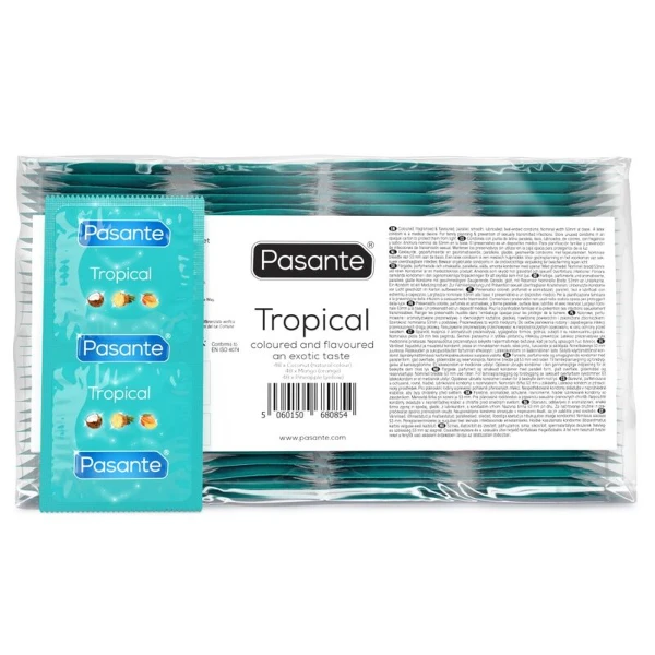 PASANTE - PRESERVATIVI BORSA TROPICALE 144 UNIT