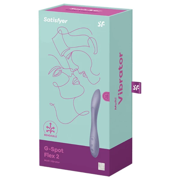 SATISFYER - MULTI VIBRATORE G-SPOT FLEX 2 VIOLA