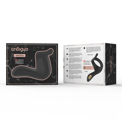 ANBIGUO - ARKADIO STIMOLATORE DEL GLANDE E DEL PERINEO COMPATIBILE CON TECNOLOGIA WIRELESS WATCHME