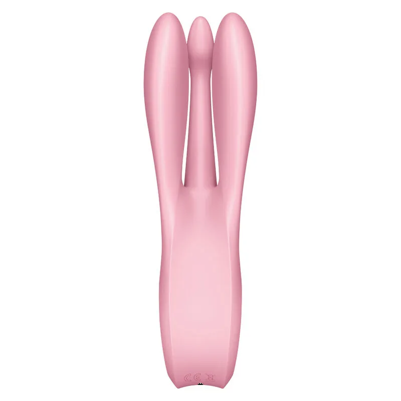 SATISFYER - THREESOME 1 VIBRADOR ROSA