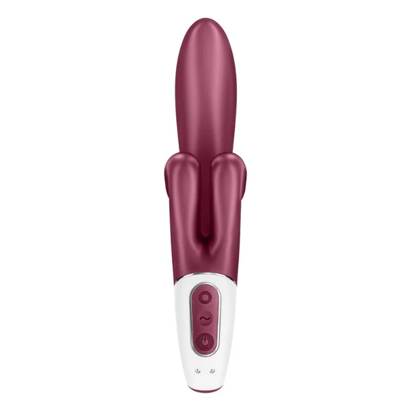 SATISFYER - VIBRAZIONE TOUCH ME RABBIT ROSSO