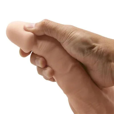 BAILE - BEAUTIFUL ENCOUNTER BAHAMUT DILDO REALÍSTICO FLEXIBLE 21.8 CM NATURAL