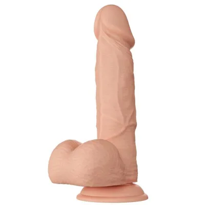 BAILE - BEAUTIFUL ENCOUNTER BAHAMUT DILDO REALÍSTICO FLEXIBLE 21.8 CM NATURAL