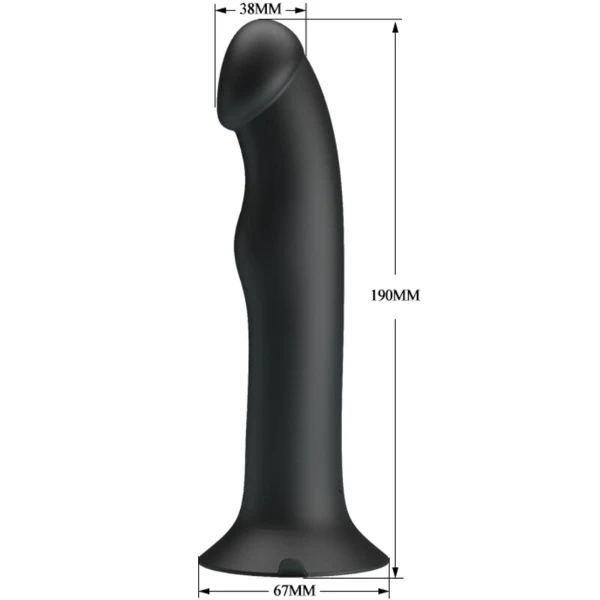 PRETTY LOVE - VIBRATORE E SUCCHIATORE CLITORIDEO MURRAY BLACK
