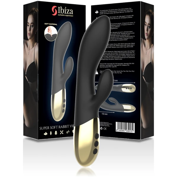 IBIZA - VIBRATORE CONIGLIO SUPER MORBIDO
