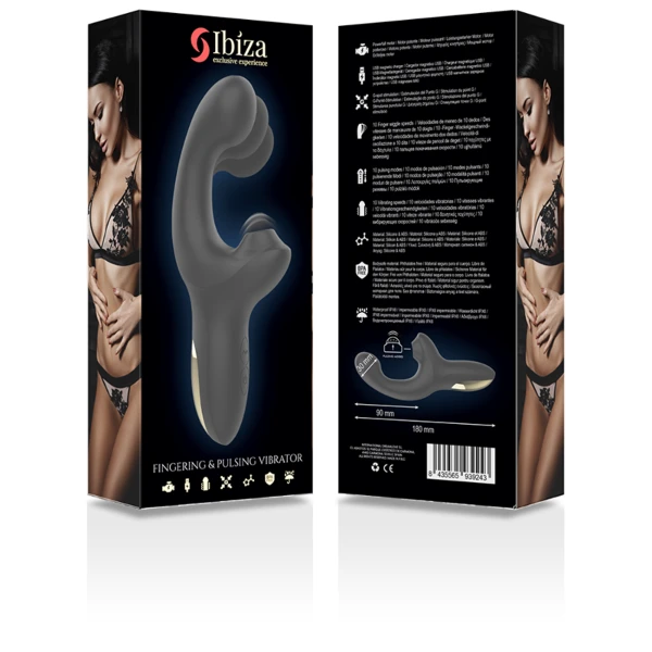 IBIZA - VIBRATORE ASPIRANTE WAVE