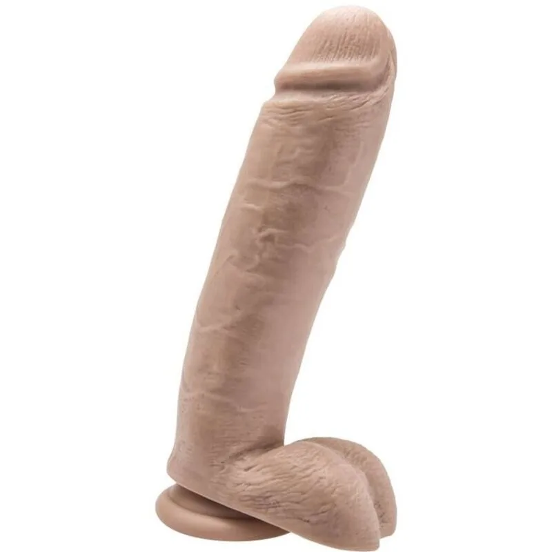 GET REAL - DILDO 25,5 CM CON TESTÍCULOS NATURAL