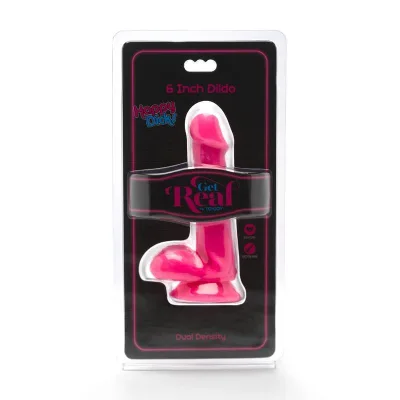 GET REAL - HAPPY DICKS DILDO 12 CM SFERE ROSA