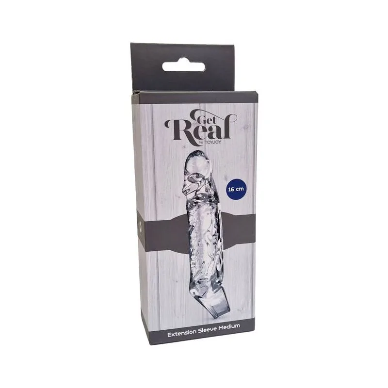 GET REAL - EXTENSIÓN MEDIO 16 CM TRANSPARENTE
