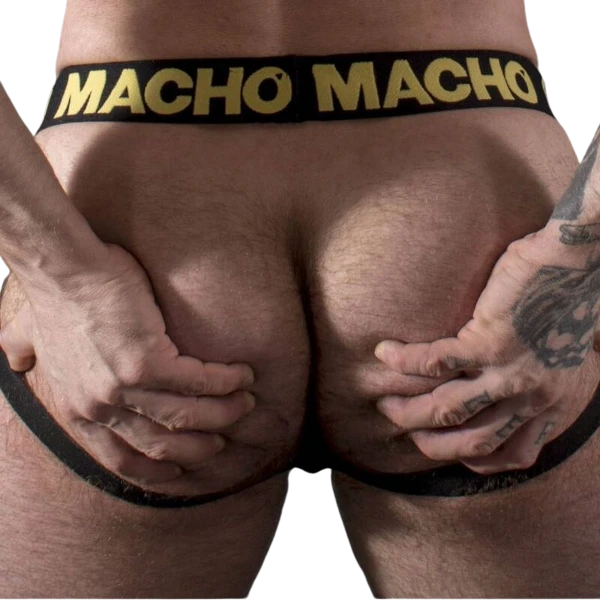 MACHO - MX25AC JOCK GIALLO PELLE XL