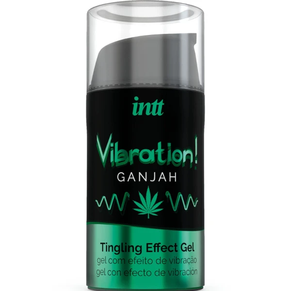 INTT - POTENTE GEL LIQUIDO VIBRANTE STIMOLANTE INTIMO CANNABIS 15ML