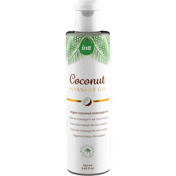 INTT - OLIO DA MASSAGGIO VEGANO DOLCE CON RILASSANTE AL GUSTO DI COCCO