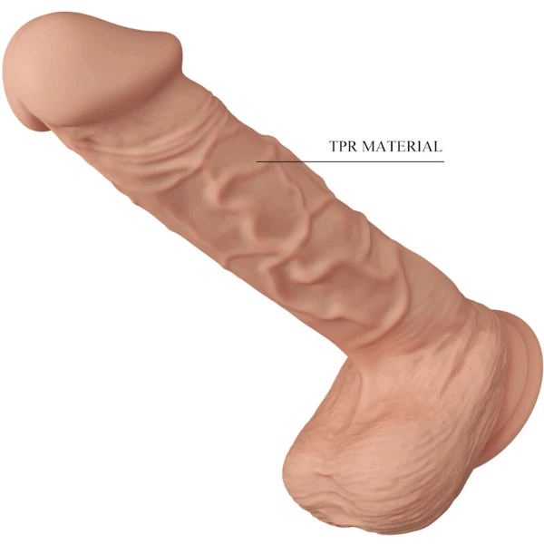 BAILE - BELLISSIMO INCONTRO BERGRISI DILDO FLESSIBILE REALISTICO 26 CM NATURALE