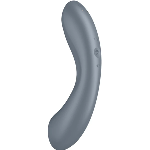 SATISFYER - CURVE TRINITY 1 AIR PULSE VIBRAZIONE GRIGIO